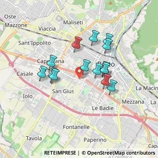 Mappa Via Stradello di Gello, 59100 Prato PO, Italia (1.57)