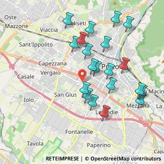 Mappa Via Stradello di Gello, 59100 Prato PO, Italia (2.0505)
