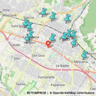 Mappa Via Stradello di Gello, 59100 Prato PO, Italia (2.23846)