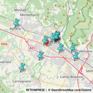 Mappa Via Stradello di Gello, 59100 Prato PO, Italia (3.21538)