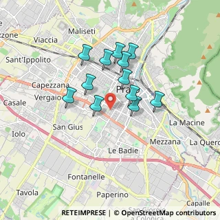 Mappa Via Verona, 59100 Prato PO, Italia (1.4125)