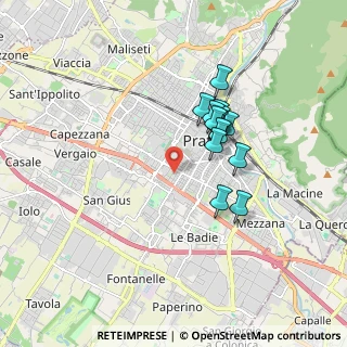 Mappa Via Verona, 59100 Prato PO, Italia (1.44)
