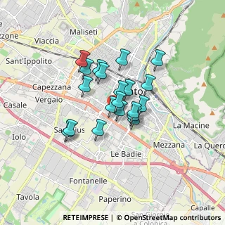 Mappa Via Verona, 59100 Prato PO, Italia (1.2125)
