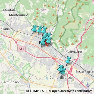 Mappa Via Giuseppe Marchini, 59100 Prato PO, Italia (2.71091)
