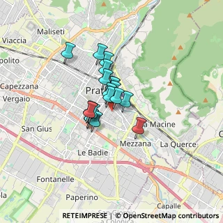 Mappa Via Giuseppe Marchini, 59100 Prato PO, Italia (0.99579)