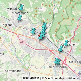 Mappa Via della Liberazione, 59100 Prato PO, Italia (3.72)