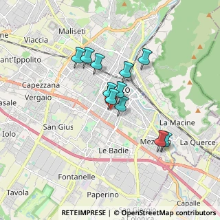 Mappa Via della Liberazione, 59100 Prato PO, Italia (1.38545)
