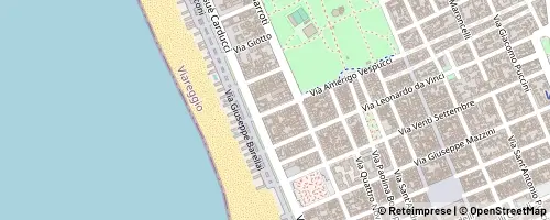 Mappa Viareggio