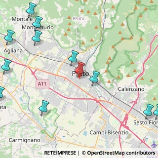 Mappa Via Arcangeli Don Giuseppe, 59100 Prato PO, Italia (6.40667)