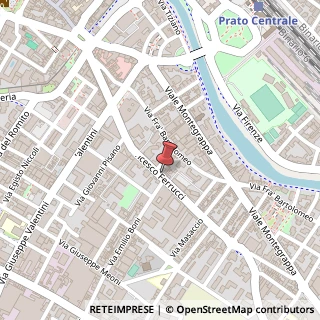 Mappa Via Francesco Ferrucci, 71, 59100 Prato, Prato (Toscana)