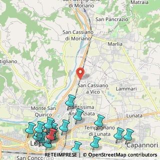 Mappa Via del Ponte, 55100 Lucca LU, Italia (3.7455)