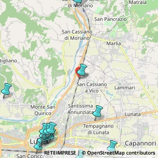 Mappa Via del Ponte, 55100 Lucca LU, Italia (3.842)