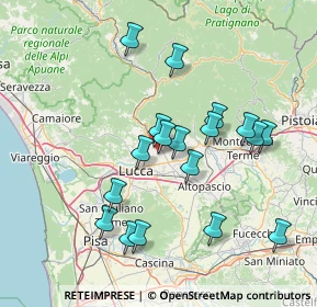 Mappa Località Osteria, 55013 Capannori LU, Italia (14.53167)