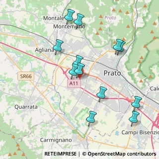 Mappa Via Anna Magnani, 59100 Prato PO, Italia (4.2575)