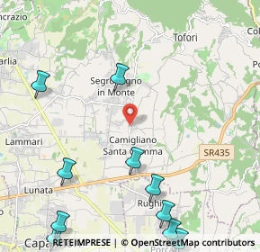 Mappa 185 Via Comunale, 55012 Capannori LU, Italia (3.26273)