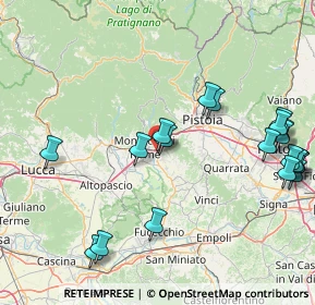 Mappa Via Empolese, 51018 Pieve A Nievole PT, Italia (20.2635)