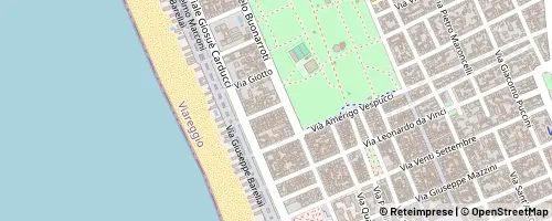 Mappa Viareggio