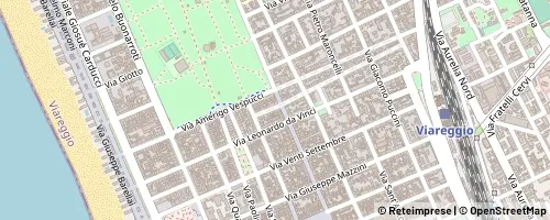 Mappa Viareggio