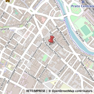 Mappa Via Francesco Ferrucci, 55, 59100 Prato, Prato (Toscana)