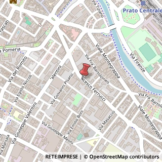 Mappa Via Ferrucci Francesco, 57, 59100 Prato, Prato (Toscana)