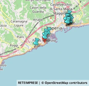 Mappa Via Achille Vianelli, 18100 Imperia IM, Italia (2.01143)