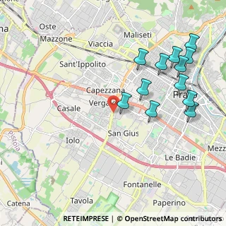 Mappa Via Allende, 59100 Prato PO, Italia (2.3425)