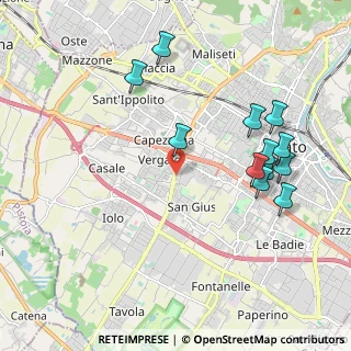 Mappa Via Allende, 59100 Prato PO, Italia (2.20667)