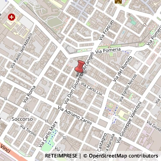 Mappa Via Don Giuseppe Arcangeli, 40, 59100 Prato, Prato (Toscana)
