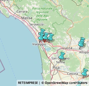 Mappa Via del Pioppo Gatto, 55054 Massarosa LU, Italia (29.84875)