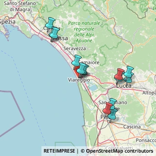 Mappa Via Amerigo Vespucci, 55049 Viareggio LU, Italia (15.69857)