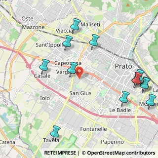 Mappa Via Orione, 59100 Prato PO, Italia (2.78538)