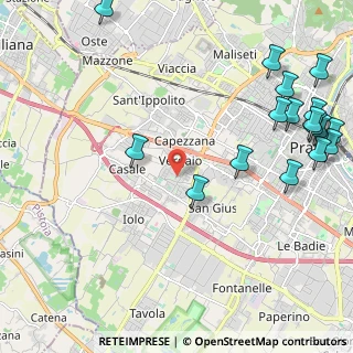 Mappa Via Galliano Masini, 59100 Prato PO, Italia (3.02412)