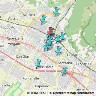 Mappa Via Carlo Livi, 59100 Prato PO, Italia (1.28786)
