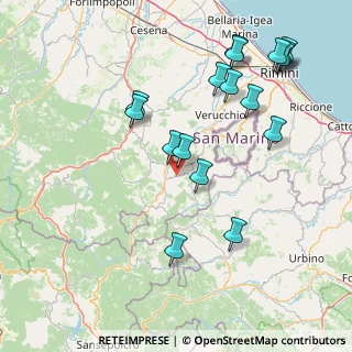 Mappa Maiolo, 47863 Novafeltria RN, Italia (18.08412)