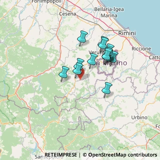 Mappa Maiolo, 47863 Novafeltria RN, Italia (11.32429)