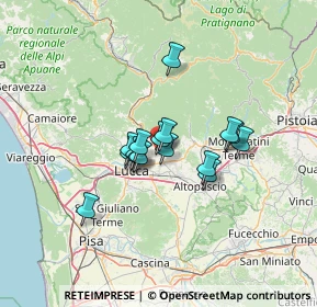 Mappa Via del Chiasso Lammari, 55013 Lucca LU, Italia (9.06625)