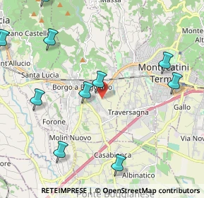 Mappa Via Terra Rossa Fonda, 51011 buggiano PT, Italia (2.85)