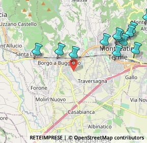 Mappa Via Terra Rossa Fonda, 51011 buggiano PT, Italia (2.5925)