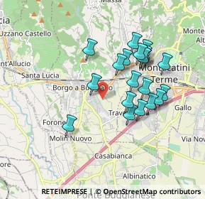 Mappa Via Terra Rossa Fonda, 51011 buggiano PT, Italia (1.671)