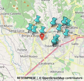 Mappa Via Terra Rossa Fonda, 51011 buggiano PT, Italia (1.57867)
