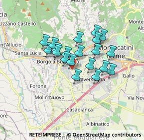 Mappa Via Terra Rossa Fonda, 51011 buggiano PT, Italia (1.329)
