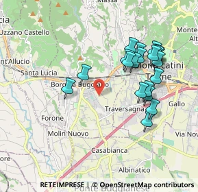 Mappa Via Terra Rossa Fonda, 51011 buggiano PT, Italia (1.951)