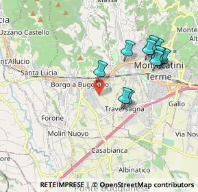 Mappa Via Terra Rossa Fonda, 51011 buggiano PT, Italia (1.99636)