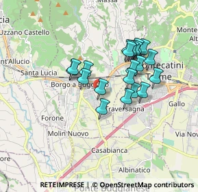 Mappa Via Terra Rossa Fonda, 51011 buggiano PT, Italia (1.464)