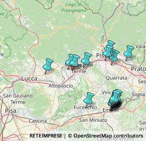 Mappa Via Terra Rossa Fonda, 51011 buggiano PT, Italia (18.5815)