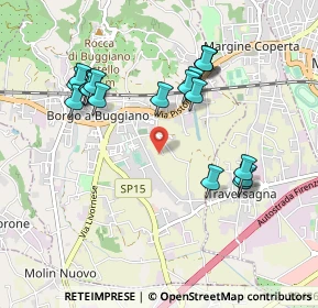 Mappa Via Terra Rossa Fonda, 51011 buggiano PT, Italia (1.002)