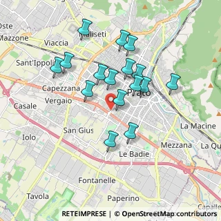 Mappa Via Pietro Nenni, 59100 Prato PO, Italia (1.6525)