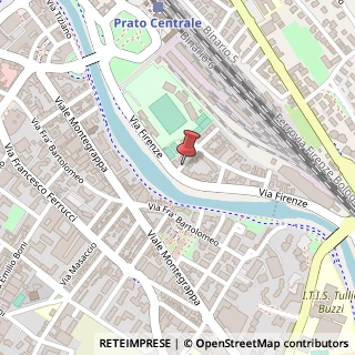 Mappa Via Paolo Giorgi, 6, 59100 Prato, Prato (Toscana)