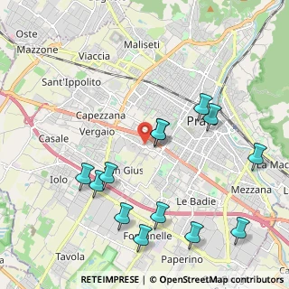 Mappa Via della Solidarietà, 59100 Prato PO, Italia (2.36923)