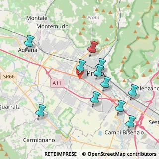 Mappa Via della Solidarietà, 59100 Prato PO, Italia (4.24273)